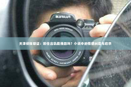 天津侦探取证：前任出轨能挽回吗？小说中的情感纠葛与启示