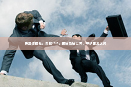天津侦探社：东邦****：揭秘隐秘世界，守护正义之光