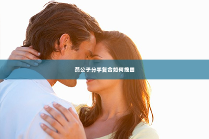 燕公子分手复合如何挽回